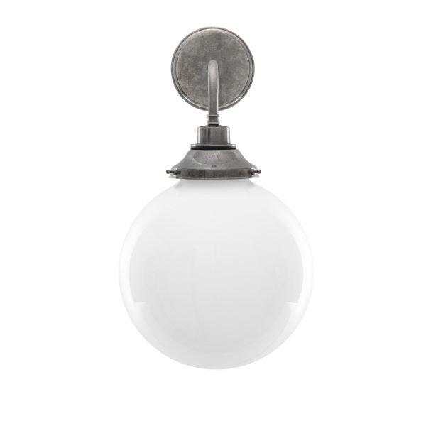 Pelagia Bathroom Wall Light 25 Cm IP44 Glass Bathroom Wall Sconces Great Lighting UK Ltd